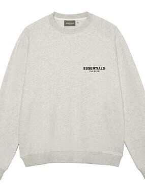 Fear of God Essentials Crew Neck Hoodie Long Sleeve Unisex Style